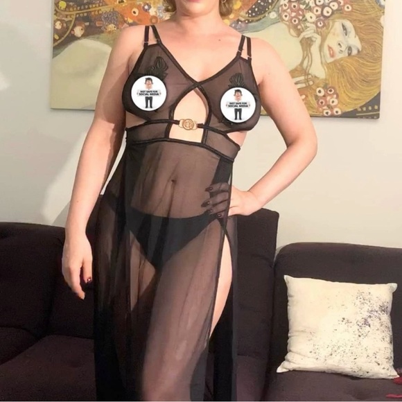 Bluebella long unlined Ophelia chemise - Picture 6 of 16